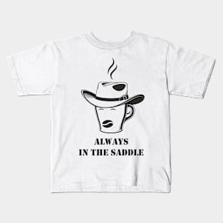 Cowboy Coffee Kids T-Shirt